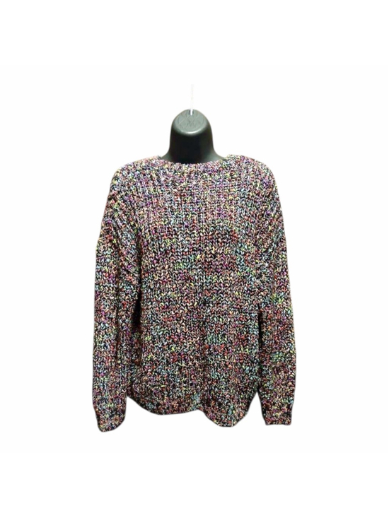 Justice Sweaters - Justice Girls Confetti Knit Sweater XL (16/18) Colorful Chunky JC514